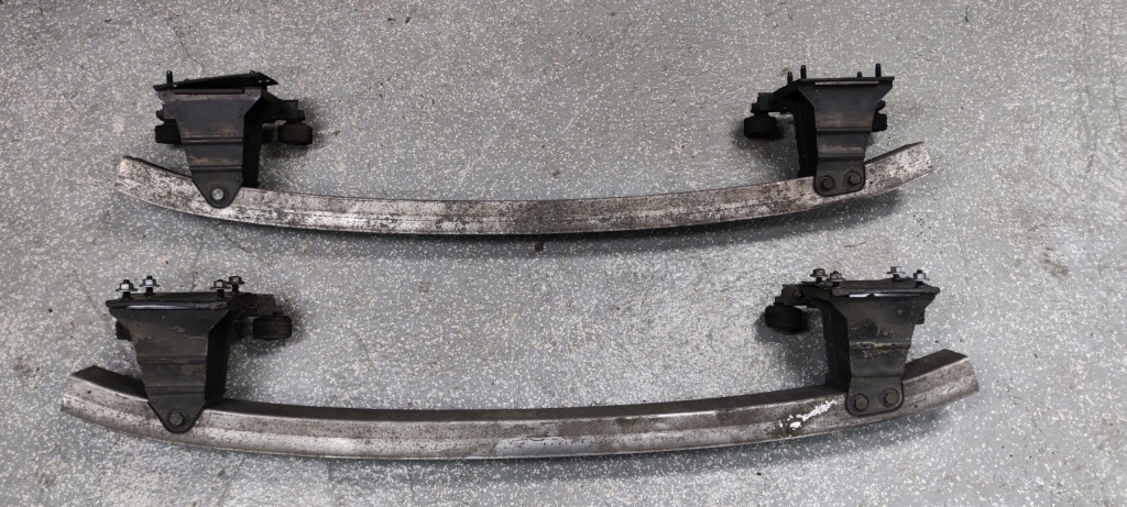 фото №6, Mercedes w221 балка бампера задняя задняя зона деформации