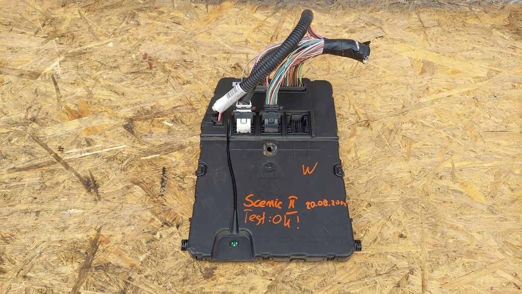 фото №1, Блок керування бортовий комп'ютер uch renault scenic ii 2