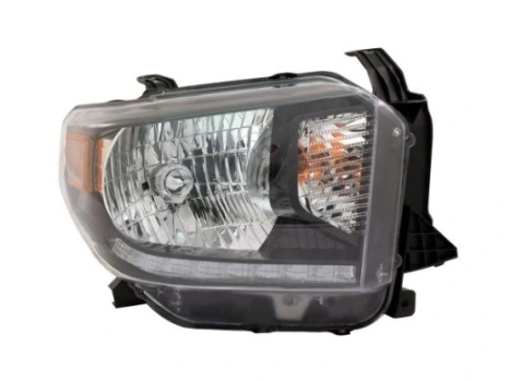 фото №1, Лампа правая перед с led czarna toyota tundra 2018-2021