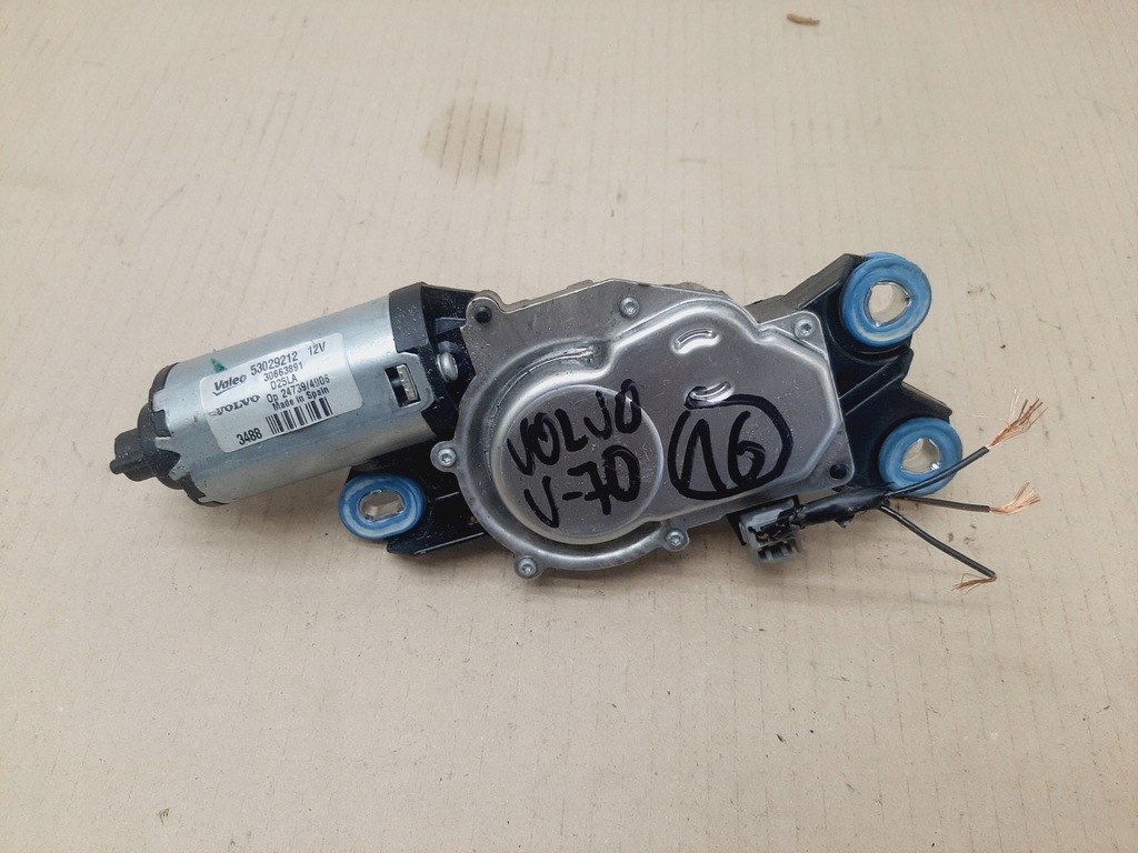фото №6, Моторчик двірники кришки задня багажника volvo v70 iii lata 2007-2016