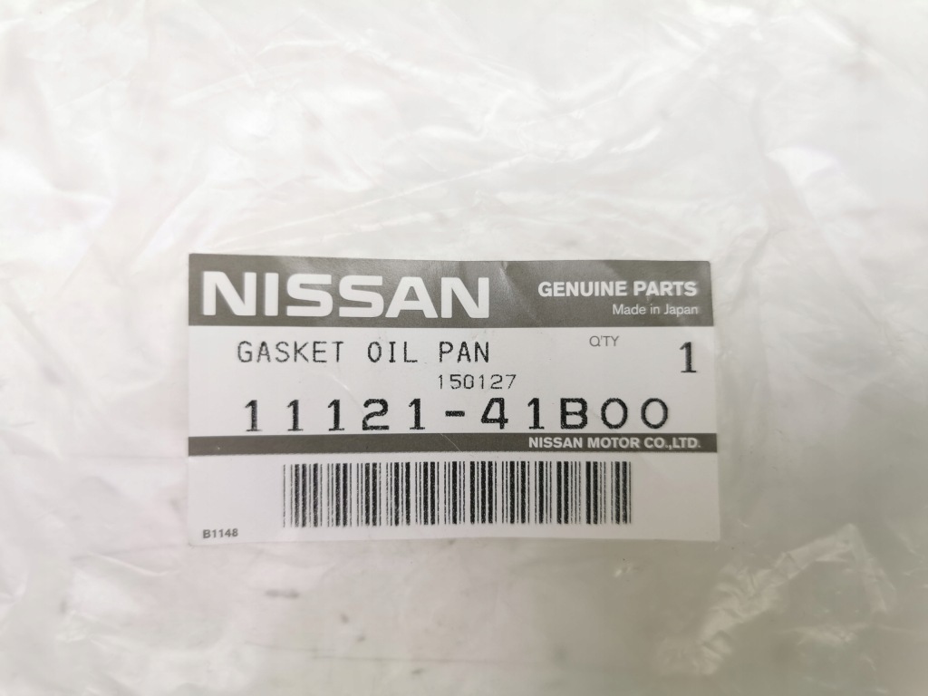 Прокладка картера масляный nissan cube nissan march оригинальный номер 11121-41b00 с Разборки