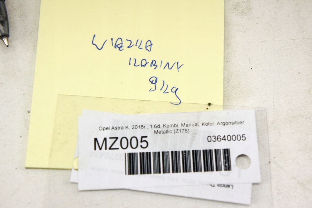 фото №9, Mz005 opel astra k v джгут салону кабіни