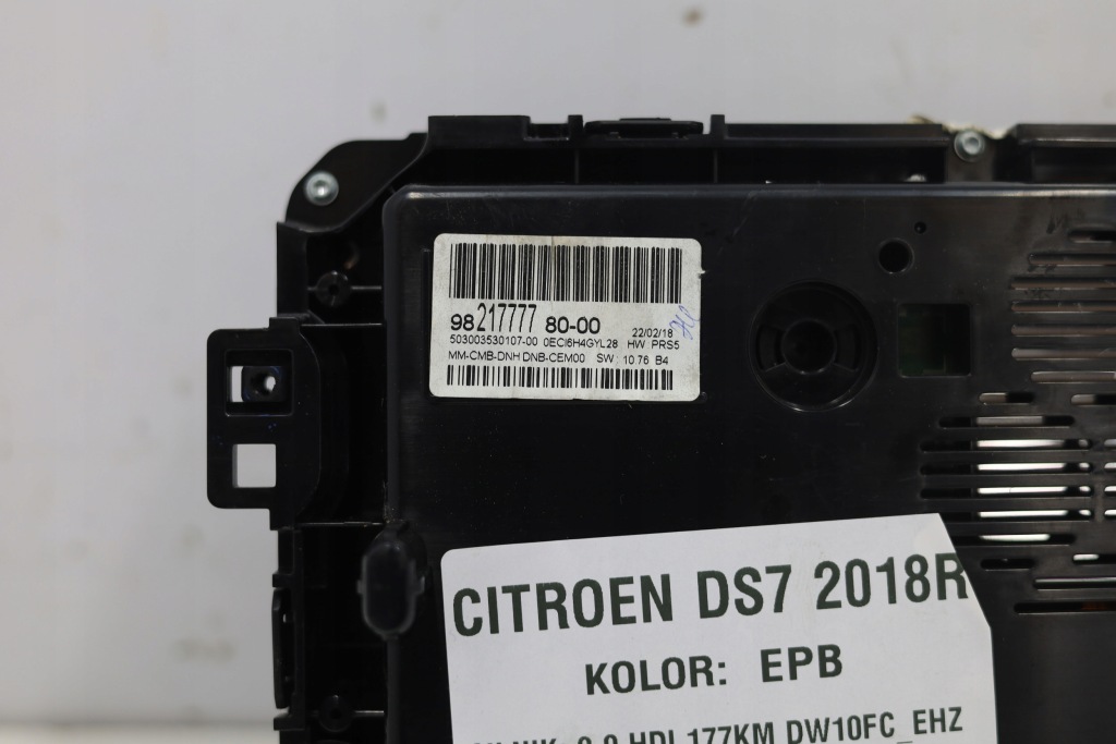 фото №3, Счетчик приборы led citroen ds7 2018 rok 9821777780