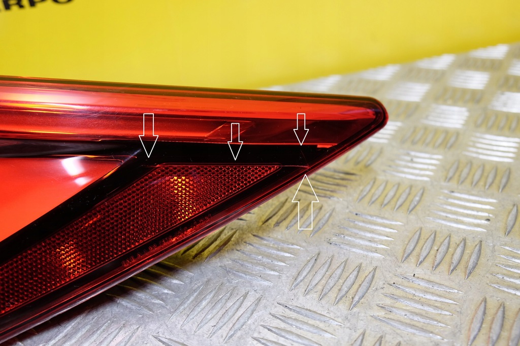 фото №6, Infiniti qx50 2018- лампа задняя задняя led правая usa