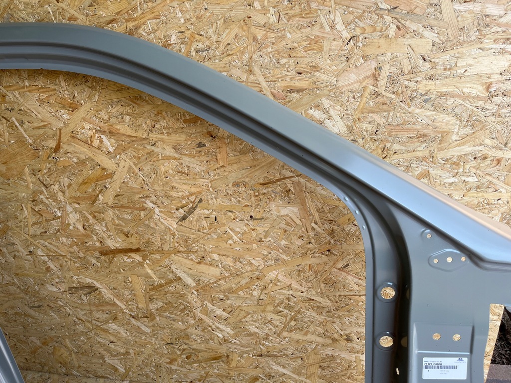 фото №11, Hyundai i20 14- порог правый обшивка блок двигателя