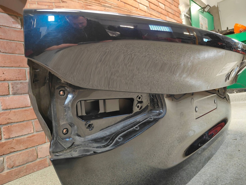 фото №13, Крышка багажника задняя задняя багажника bmw 6 g32 цвет 416 carbonschwarz