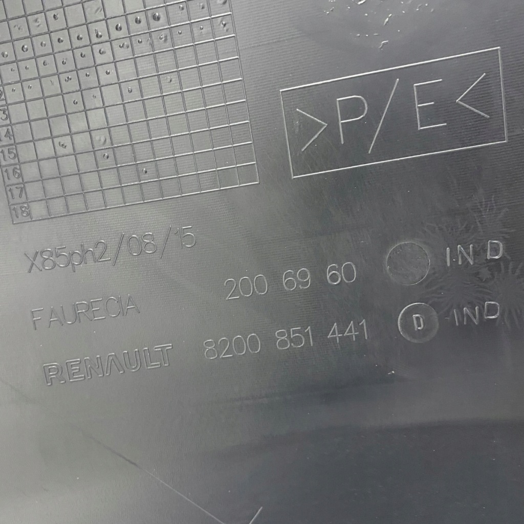 Новый оригинальный номер бампер задний renault clio 3 рестайлинг  gt 7701479253 8200851441 Доставка