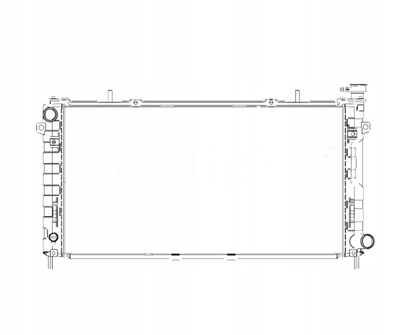 фото №1, Радіатор chrysler town country 05- 4677524aa nowa