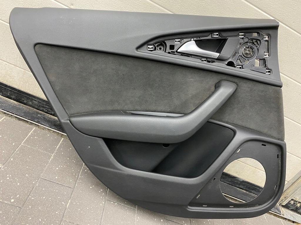 фото №1, Обивка дверь обшивка audi a6 c7 левый задняя alcanta