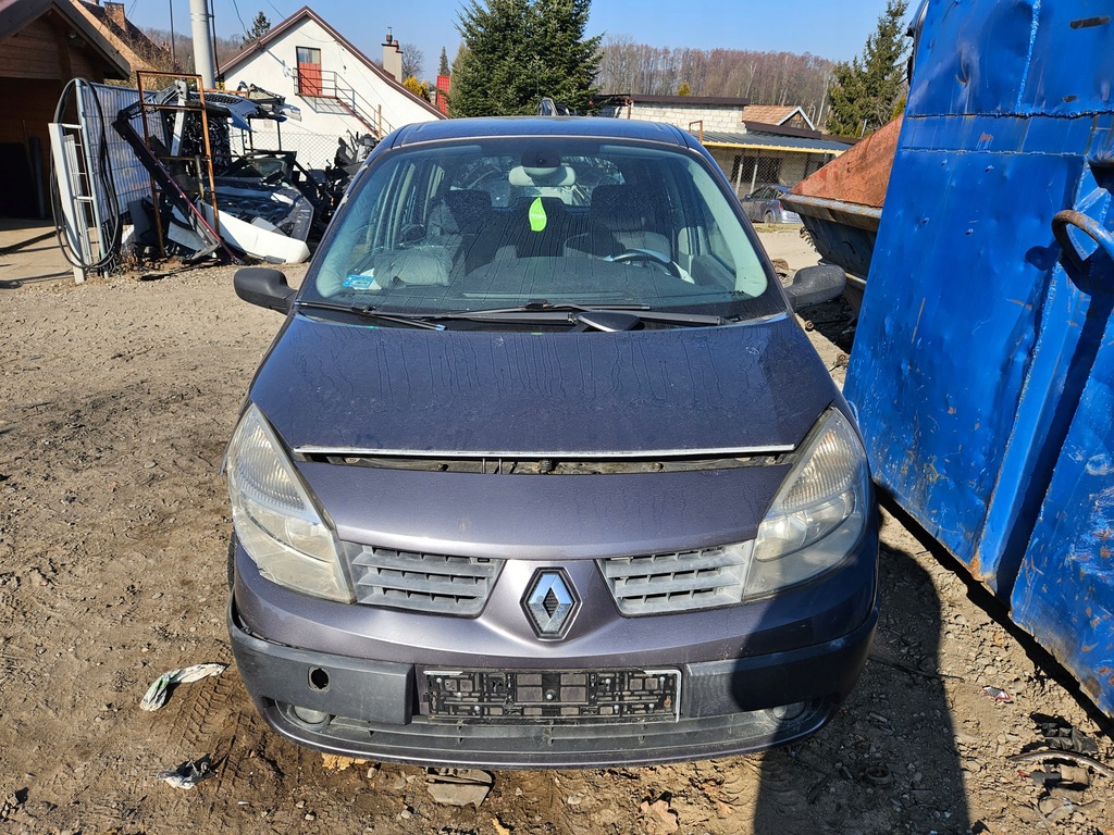 фото №1, Renault scenic ii 03r- капот tec68
