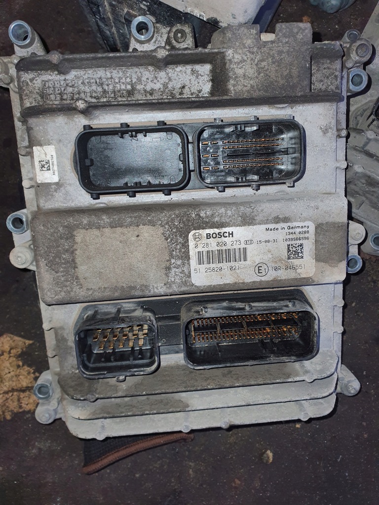 фото №1, Бортовий комп'ютер блок керування двигуна man