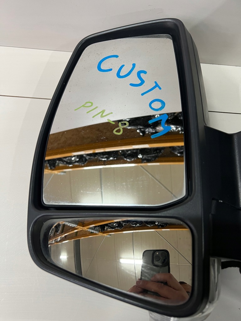 фото №2, Зеркало левая ford transit custom i 8pin