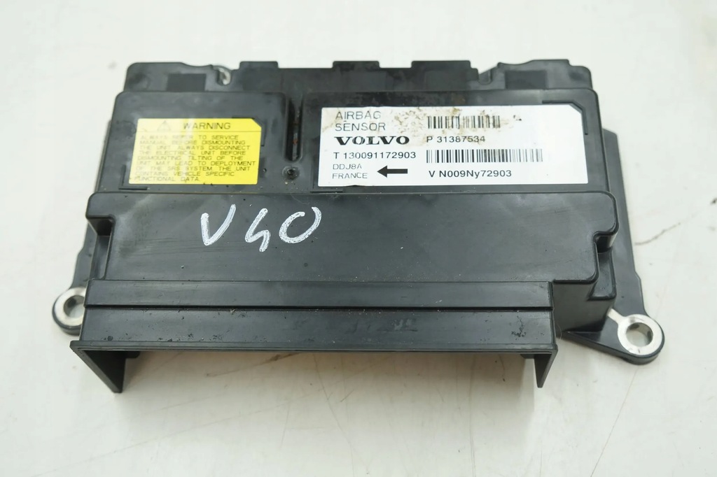 фото №1, Датчик модуль подушок подушка безпеки volvo v40 ii 31387534
