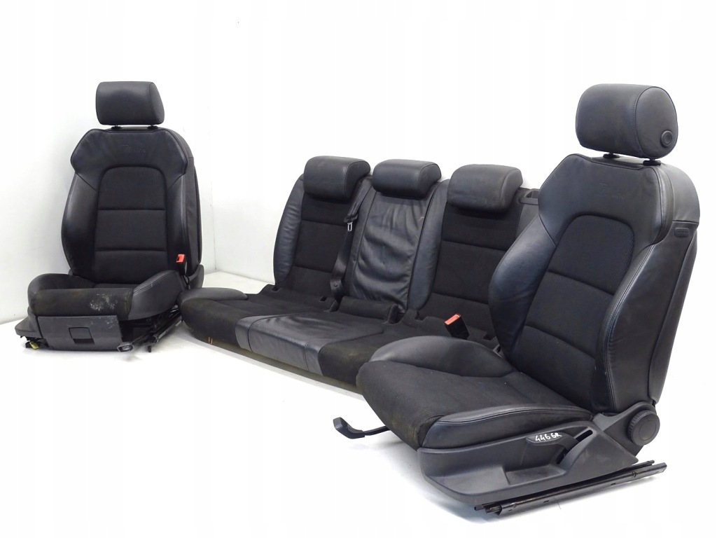 Купити Kpl сидіння заднє сидіння оббивка напівшкіра audi a3 8p 5d sportback s-line підігрів