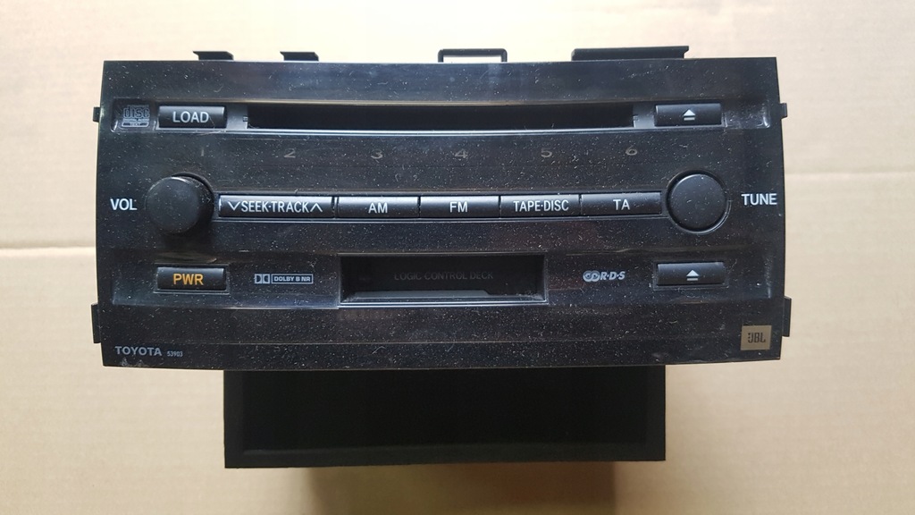 фото №1, Toyota prius ii 03-09 радио