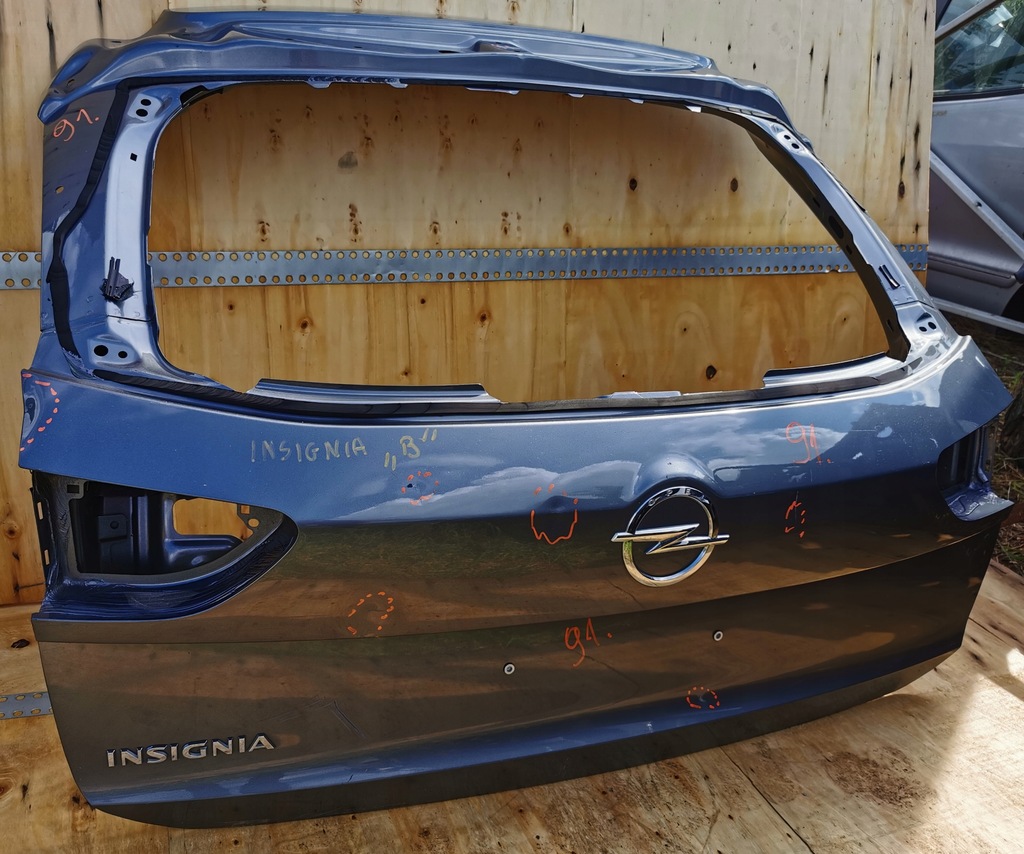 фото №6, Opel insignia b kombi 2017-2021 задня кришка багажника багажника задня