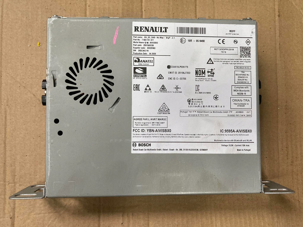 фото №1, Радио навигация renault captur ii 259150872r