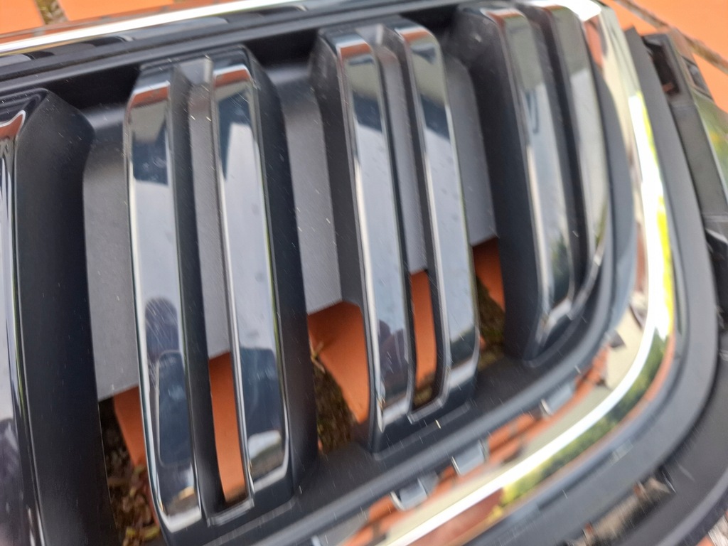 фото №6, Skoda kamiq 19- решётка радиатора решётка радиатора решётка защита pod радар оригинал