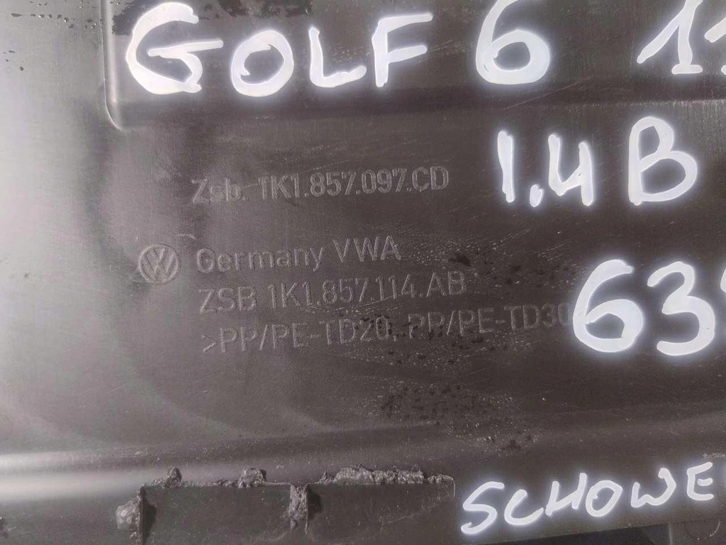 фото №6, Бардачок vw golf vi 1k1857097cd