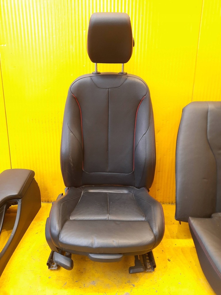 фото №15, Bmw 3 f30 sedan сидіння заднє сидіння тунель czerwona nić 12r.