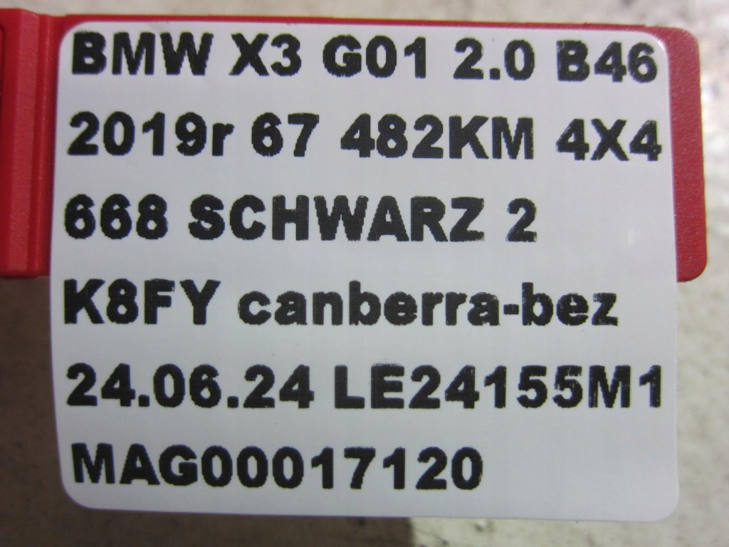 Bmw b46 b48 x3 g01 x4 g02 f20 f30 стартер двигуна 12418621839 8621839 Доставка