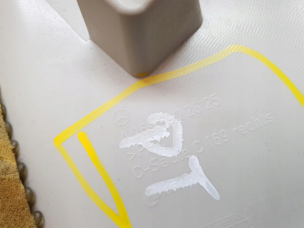 фото №7, Защита стойка правая задняя mercedes-benz a w169 3d