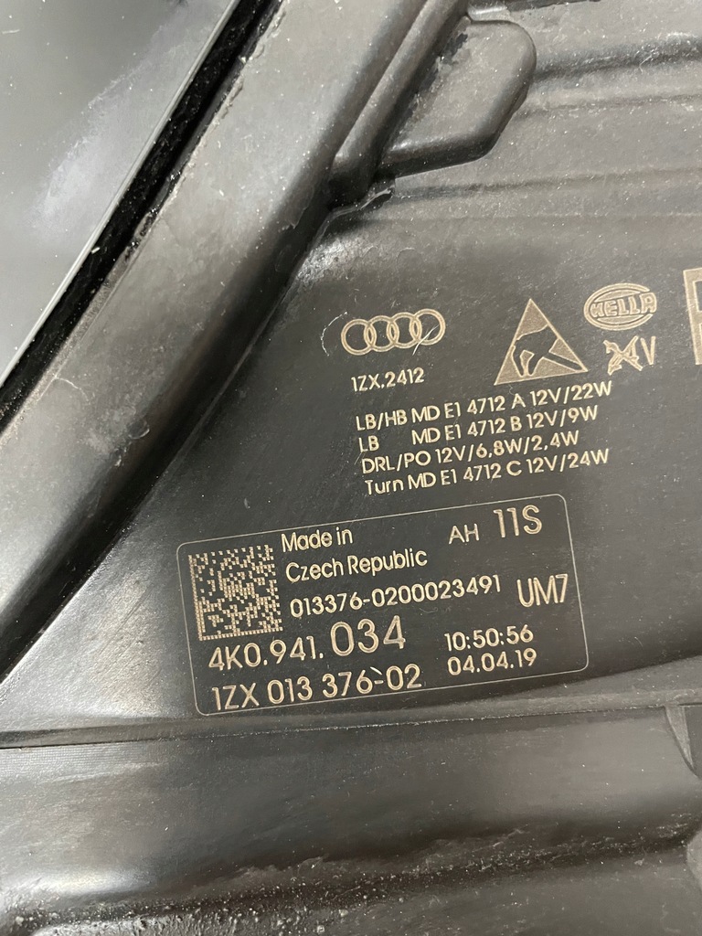 фото №9, Лампа правый перед audi a6 c7 4k full led передняя