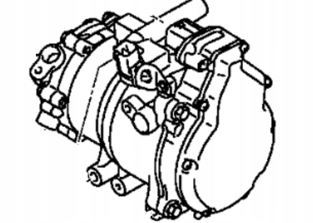 фото №8, Eclipse cross outlander компрессор кондиционера 2.4 phev насос