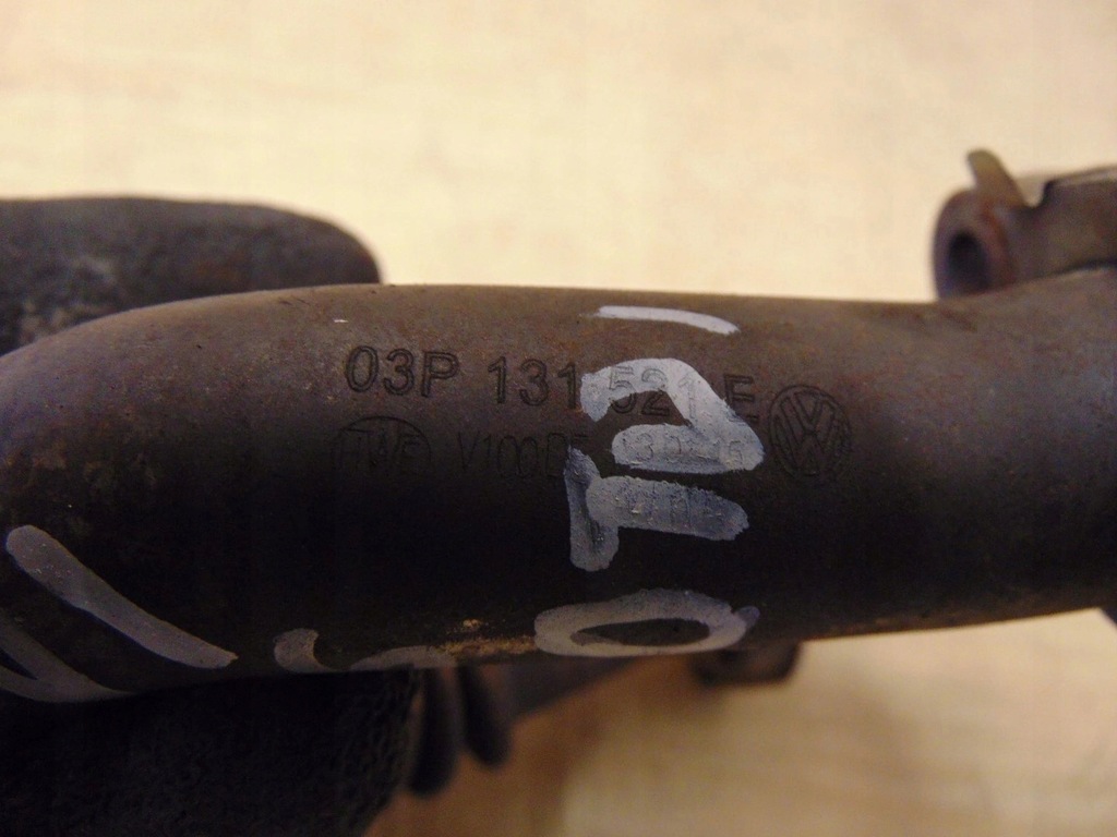 фото №3, Труба шланг egr трубка vw golf vi 1.6 tdi