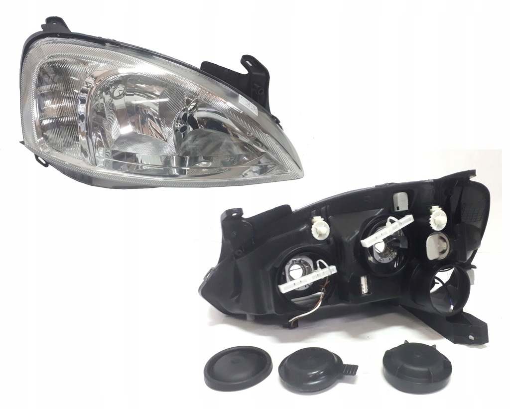фото №1, Фара правый opel corsa combo c 00-03tyc двигатель