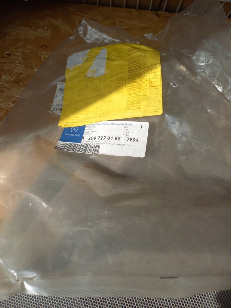 фото №3, Захист динаміка ліва mercedes w209 a2097270188 оригінал !!!
