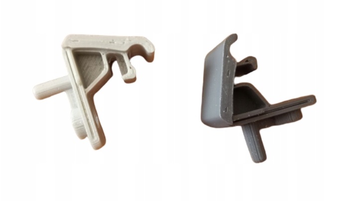 фото №1, Крепление козырёк alfa romeo 147, белый, 1szt