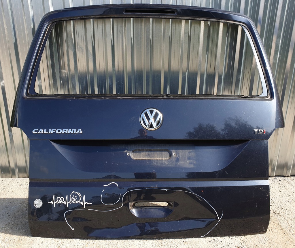 фото №1, Vw t5 ii t6 lift задняя крышка багажника california, multivan