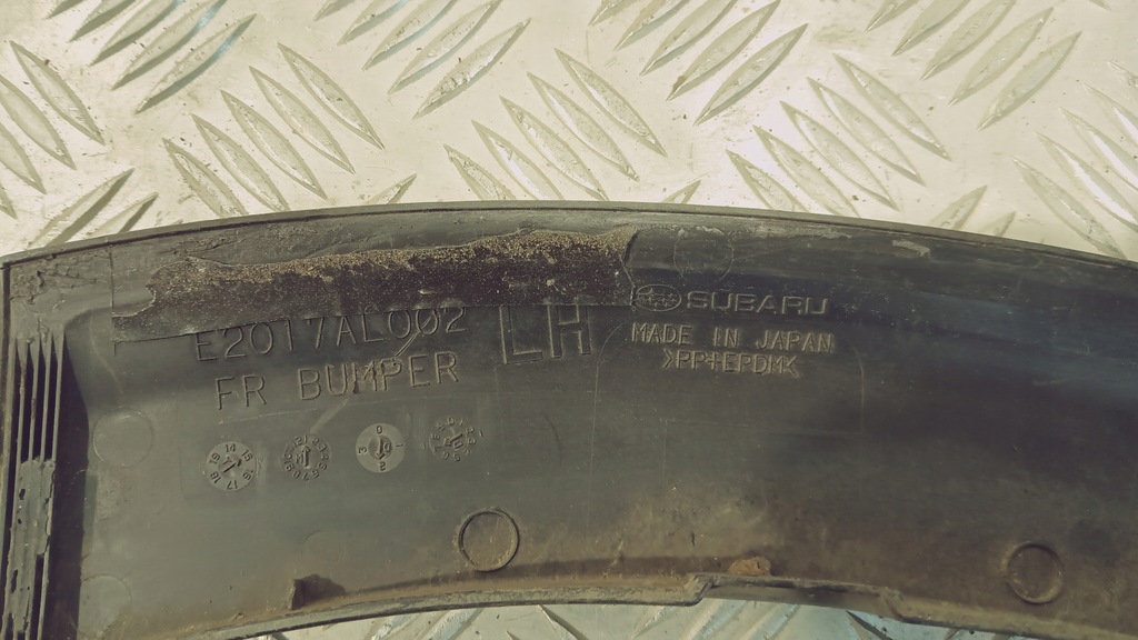 фото №10, Молдинг бампера перед subaru outback v 14-19 e2017al002 e2017al001 оригинал