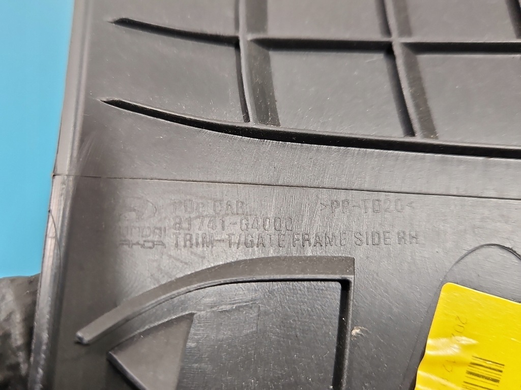 фото №11, 4x оббивка кришки задня обшивка багажника задній hyundai i30 iii 16-