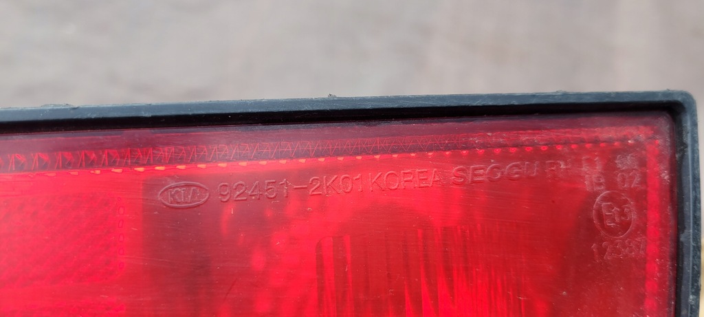 фото №6, Kia soul i лампа задня права w бампер протитуманна