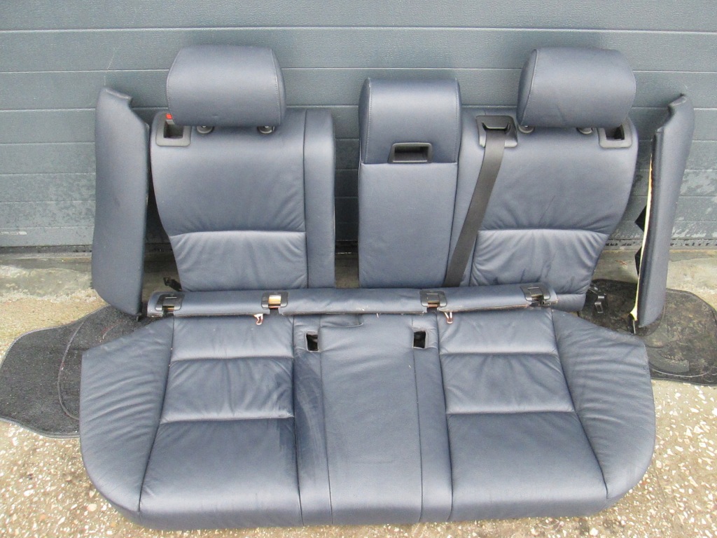 фото №9, Bmw e61 lci сидіння шкіряний заднє сидіння kpl підігрів ele