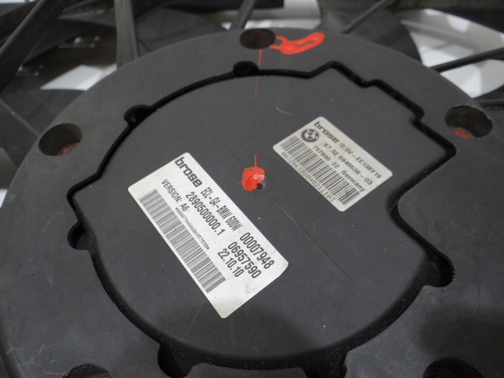 Купити Вентилятор радіатора bmw x3 e83 lci n47d20a 6946638 17245684