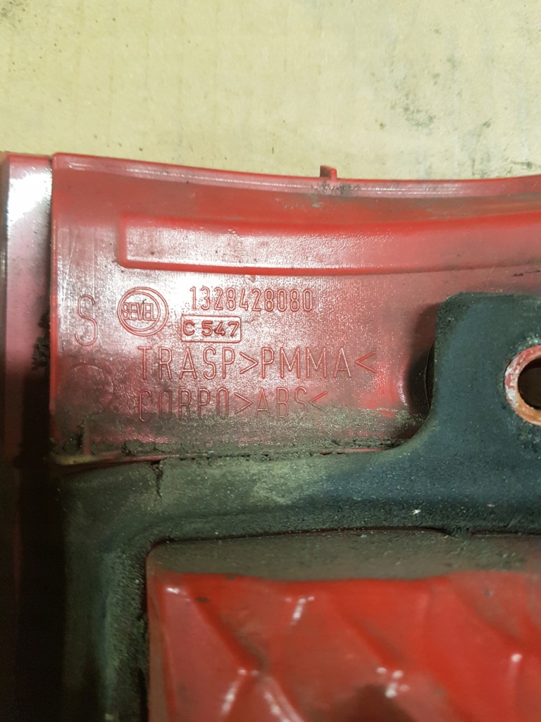 фото №6, A784 лампа задня права ліва fiat ducato 94-05