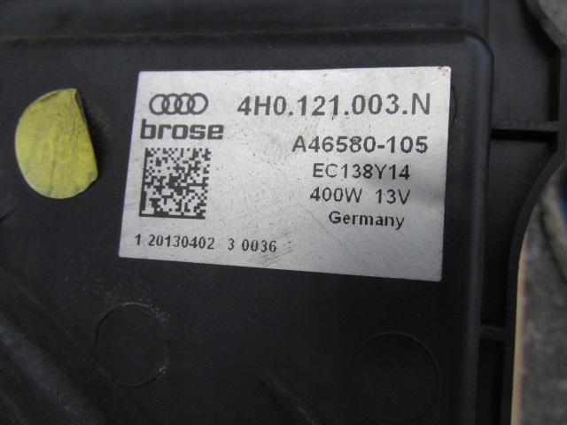 фото №7, Audi a6 c7 3.0 tdi вентилятор радиатора w корпус 4h0121207b 4h0121207b