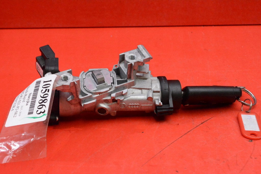 фото №1, Замок зажигания ключ 1k0905851 skoda rapid 1.4 tdi 90 km lift 17-19