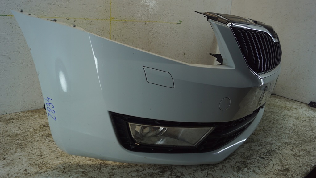 фото №7, Бампер перед skoda octavia iii радар ls9r