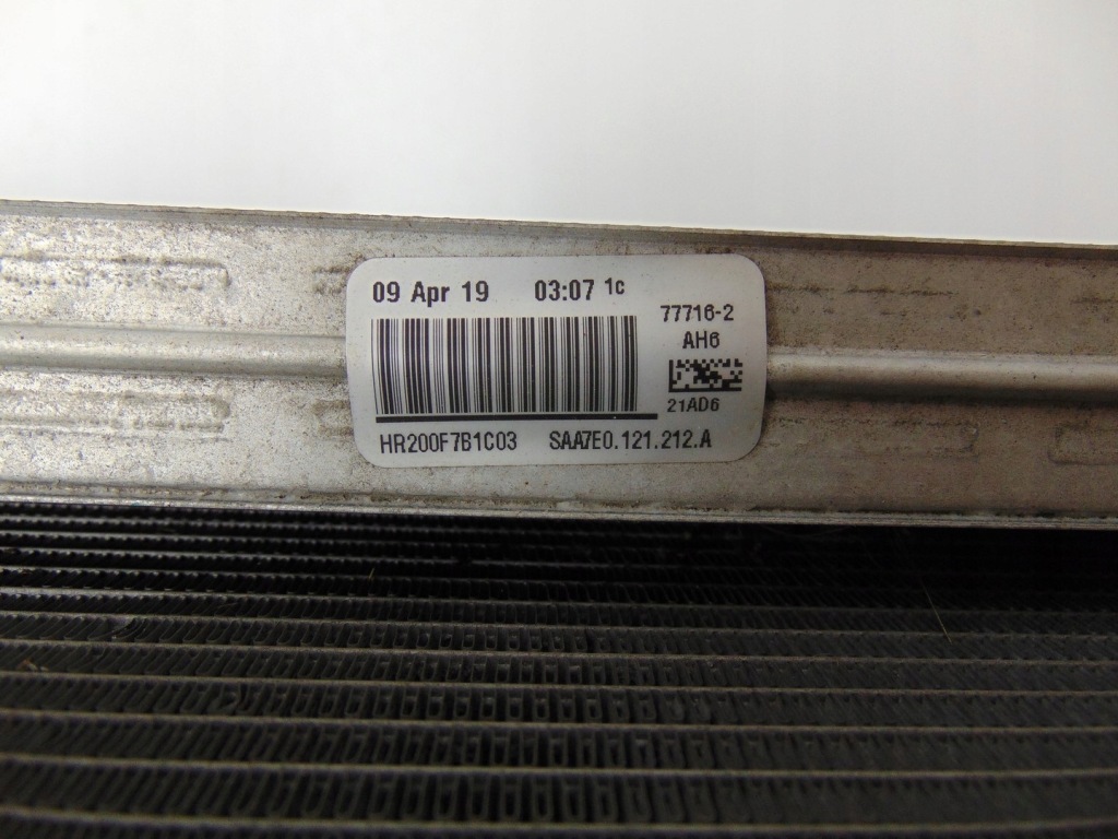 фото №16, Комплект радиатор vw transporter t5 t6 7e0820411f 7e0121253c 7e0121212a