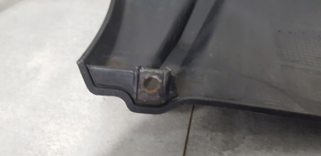 Vw touareg ii r-line накладка бампера задний  7p6807568b Оригинал