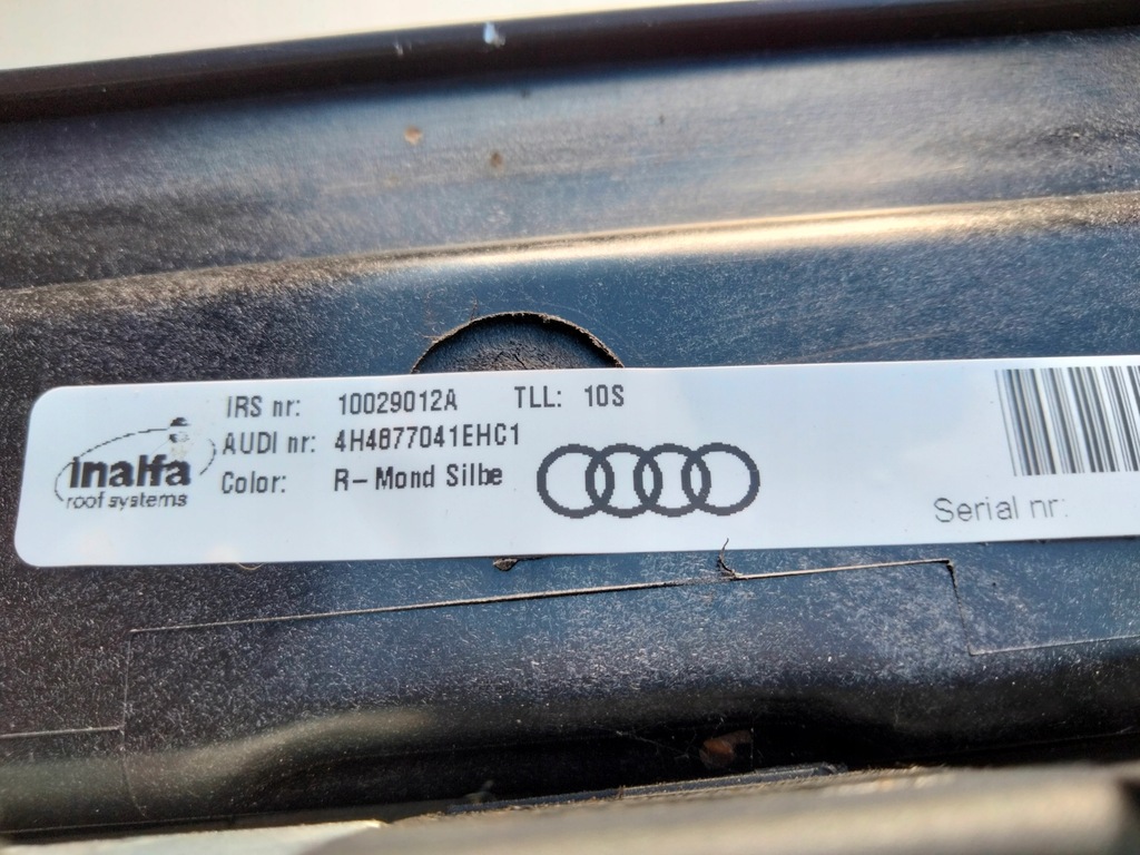 фото №7, Люк панорама long audi a8 d4 4h4877041