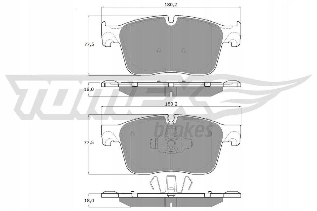 Тормозные колодки ham.przod tomex brakes Цена