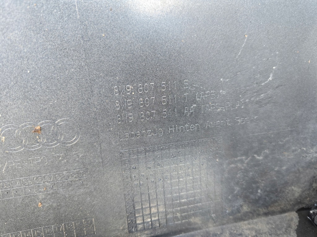 Audi a4 b9 8w9 lift s line бампер задня задній 8w0807511s Недорого