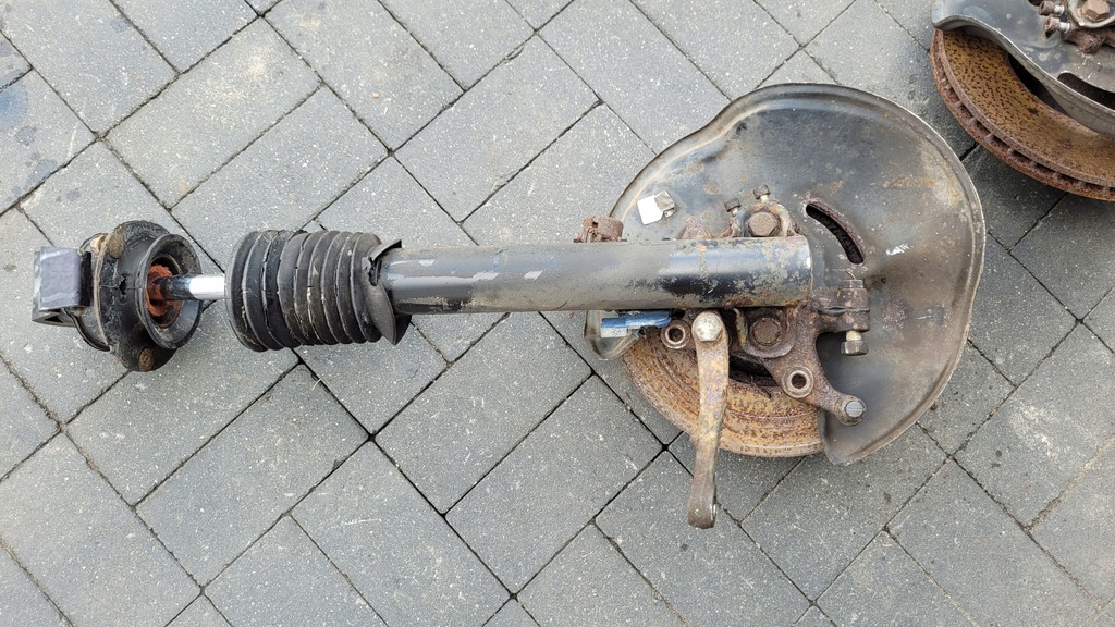 фото №4, Mercedes sl r129 поворотний кулак лівий перед