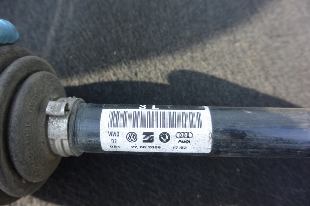 фото №8, Приводной вал правая левая задняя kpl audi tt 8j 2.0 tdi