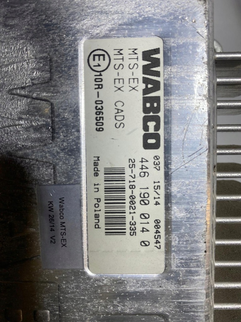 Бортовой компьютер модуль блок управления man bus wabco 4461900140 Недорого